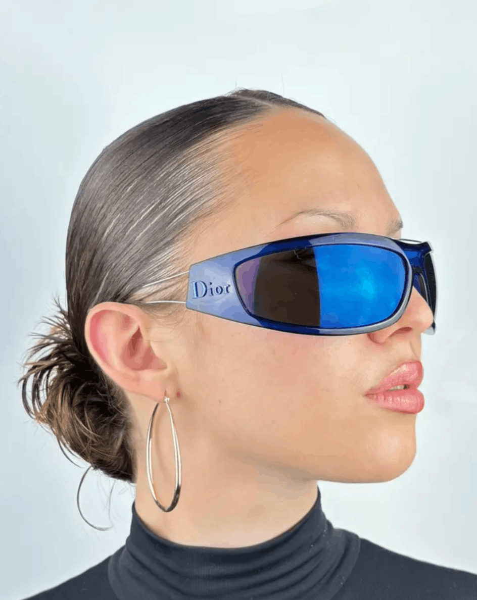 Dior Christian Dior Sunglasses Colourfull POP Shield Mask Vintage Size ONE SIZE - 1 Thumbnail