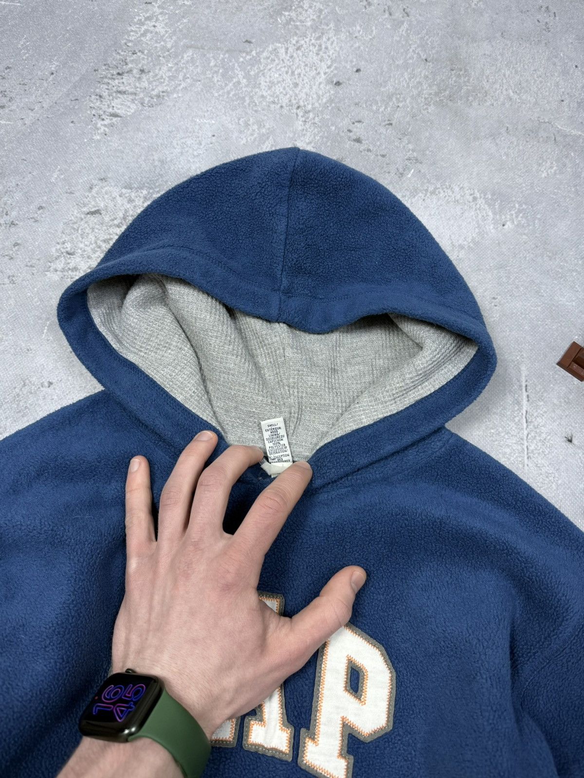 Other Vintage GAP Y2K streetwear fleece hoodie Size US XS / EU 42 / 0 - 8 Thumbnail