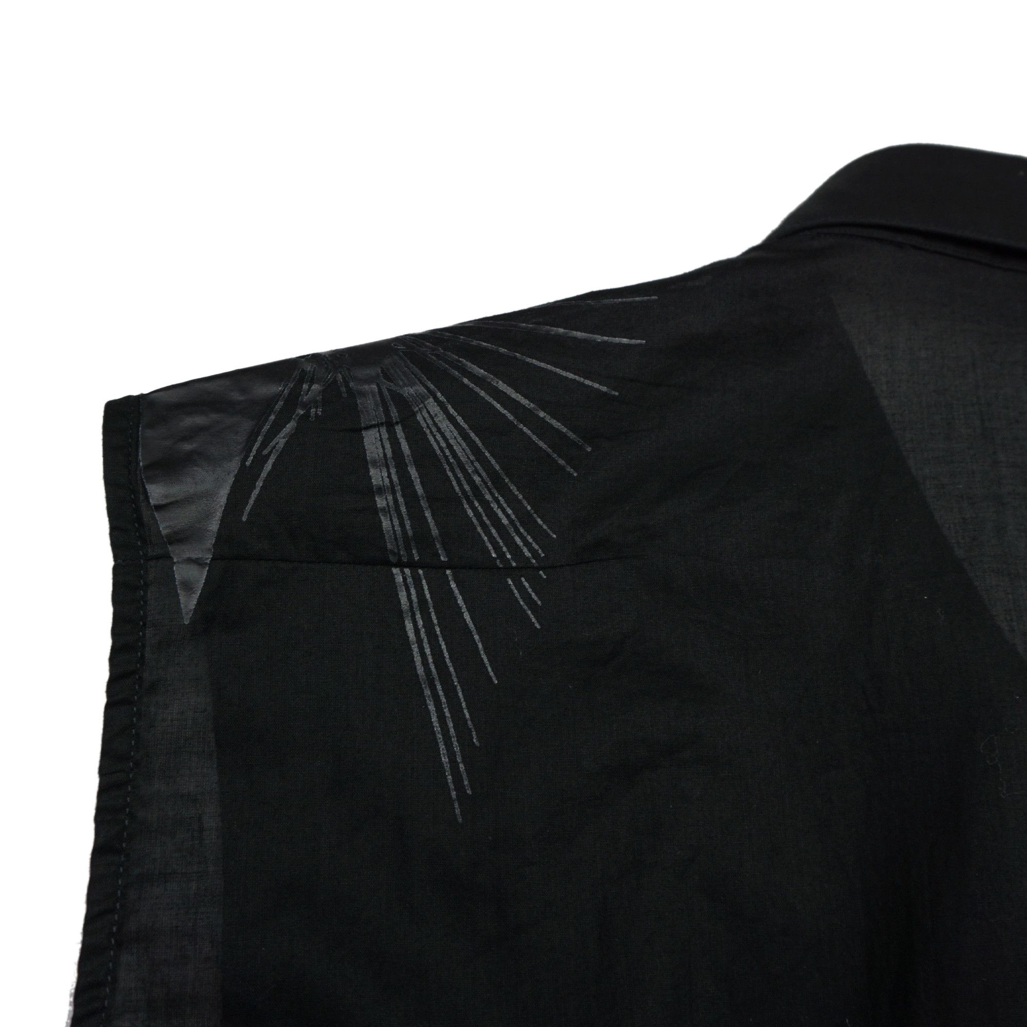 Dior × Hedi Slimane Dior Homme SS04 "Strip" Print Sleeveless Shirt Size US M / EU 48-50 / 2 - 3 Thumbnail