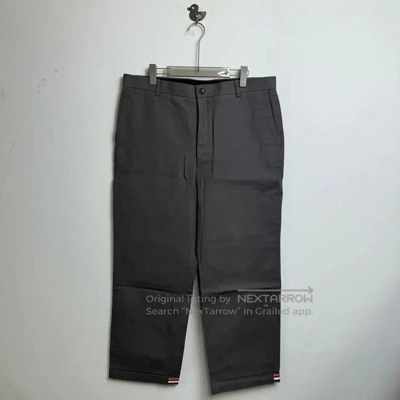 Thom Browne Thom Browne Men's Gray Casual Pants . Size US 30 / EU 46 - 1 Thumbnail