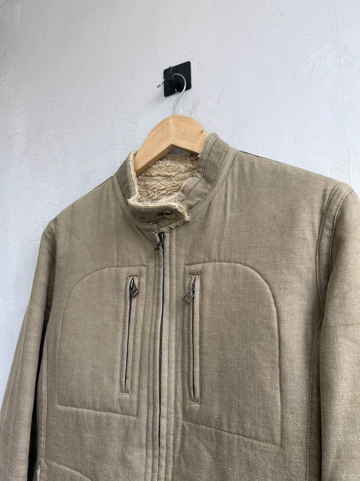 Issey Miyake Issey Miyake Fur-Lined Utility Jacket Size US M / EU 48-50 / 2 - 4 Thumbnail