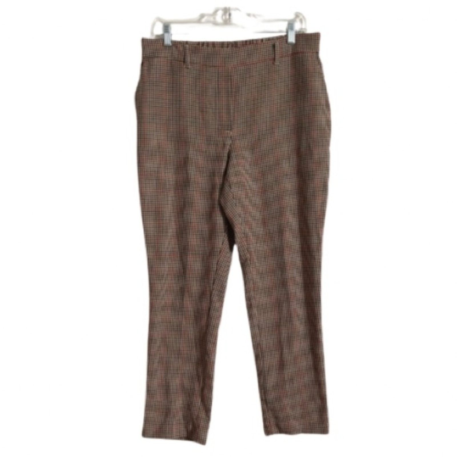 Chapter C by One Chapter One Sportswear Red Plaid Trouser Pants Size 30" / US 8 / IT 44 - 1 Thumbnail