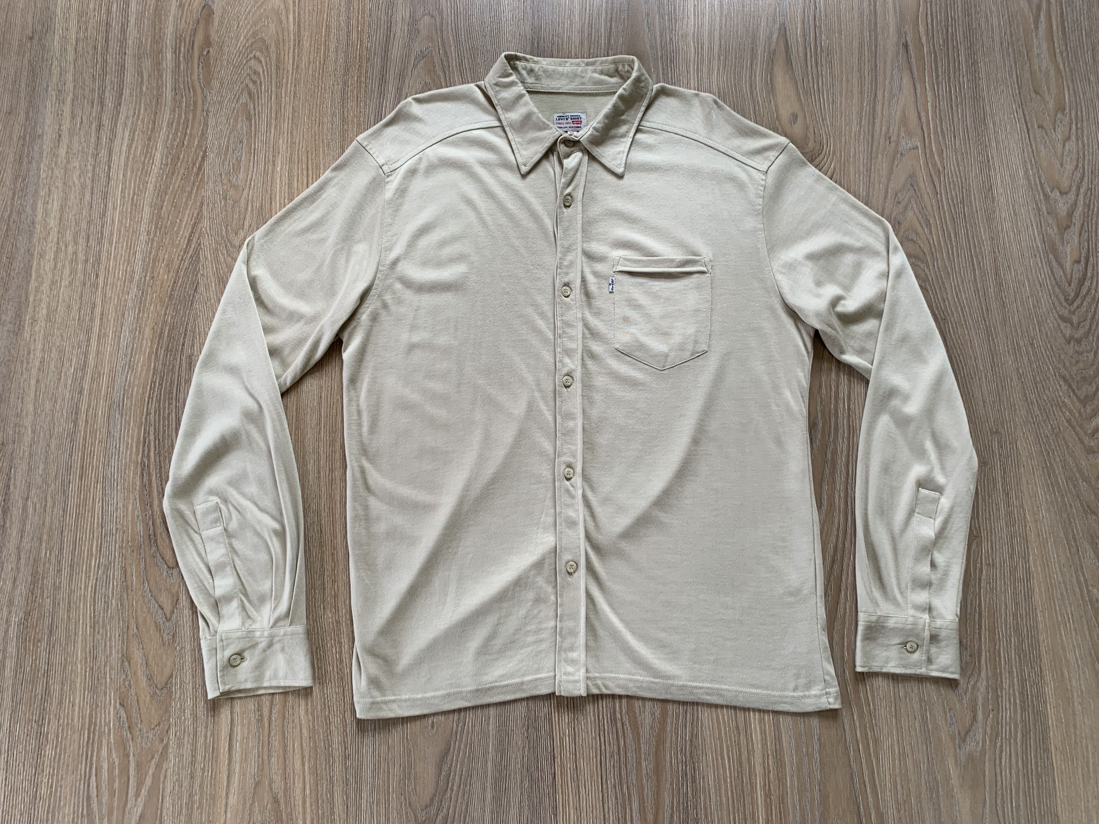 Levi's × Levi's Vintage Clothing Levi's Vintage Cotton Long Sleeve Button Up Shirt Size US XL / EU 56 / 4 - 2 Thumbnail