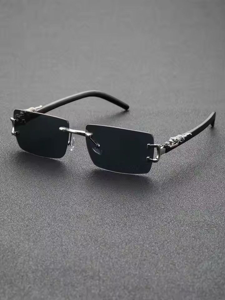 Electric Visual Unisex Classic Square Frame Leopard Sunglases Size ONE SIZE - 1 Thumbnail