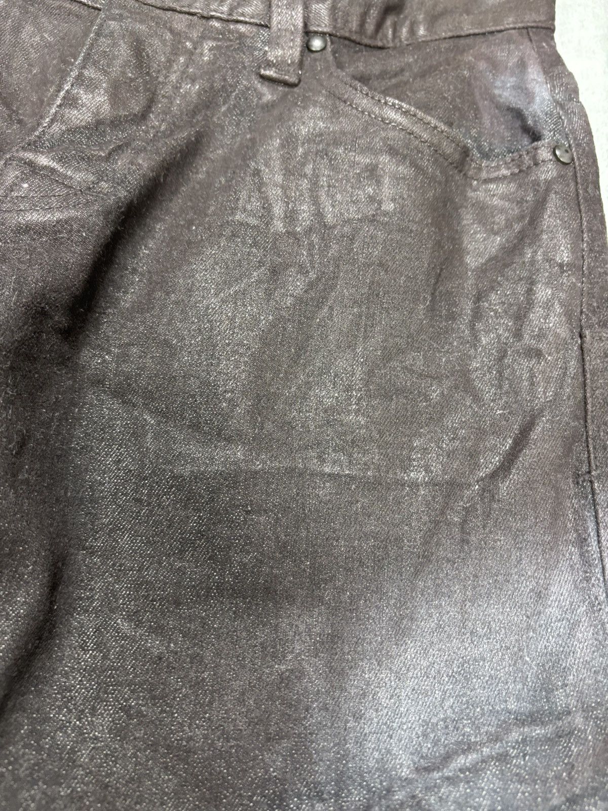 Japanese Brand Tornado Mart Waxed Denim. S0170 Size US 30 / EU 46 - 4 Thumbnail
