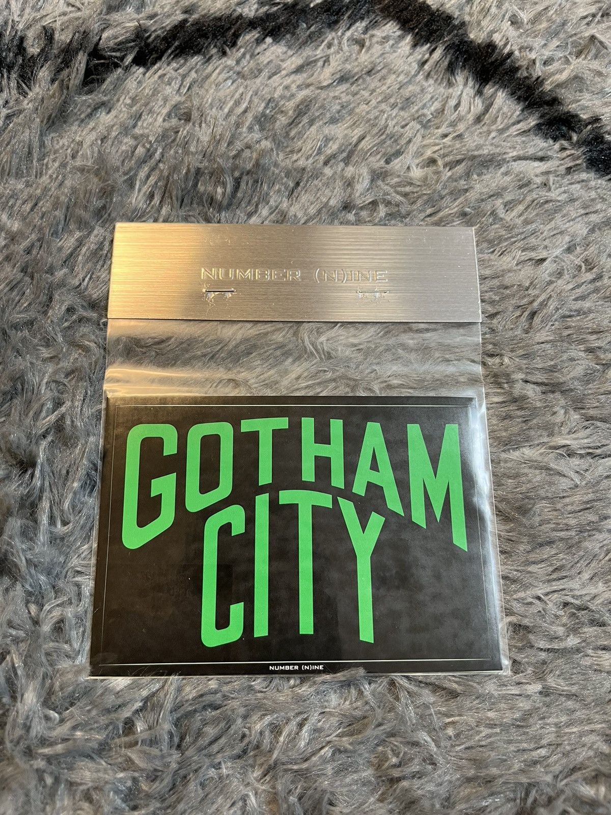 Number (N)ine Number (N)ine 2002 Gotham City Sticker Green Size ONE SIZE - 1 Thumbnail