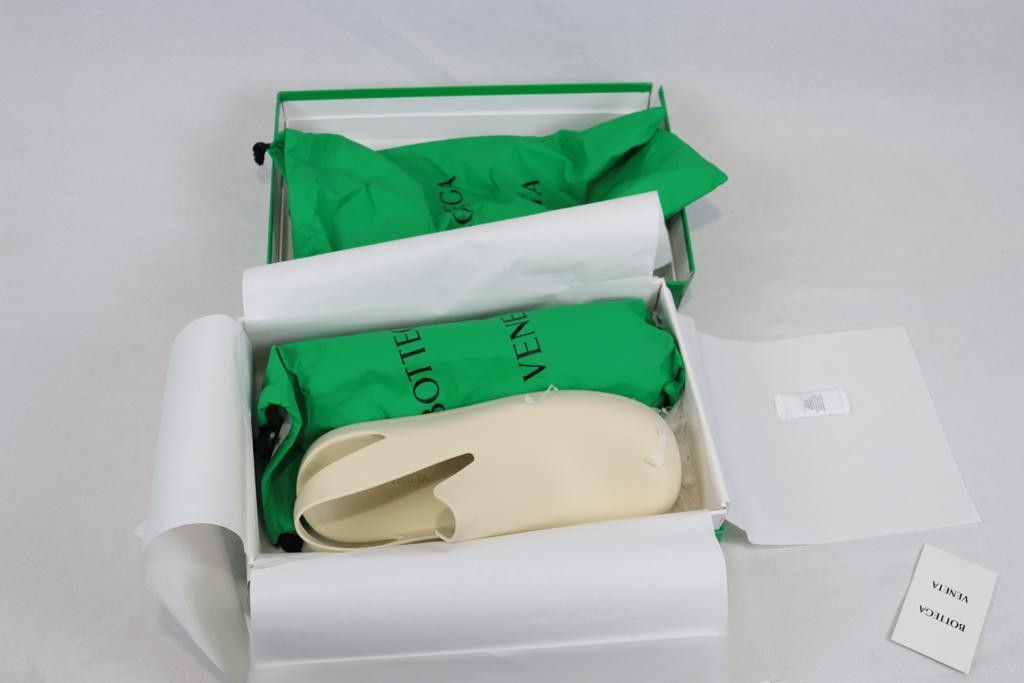Bottega Veneta Q: 2 / Puddle Slip On Clogs / Low Top Matt Rubber Boots Size US 12 / EU 45 - 7 Thumbnail