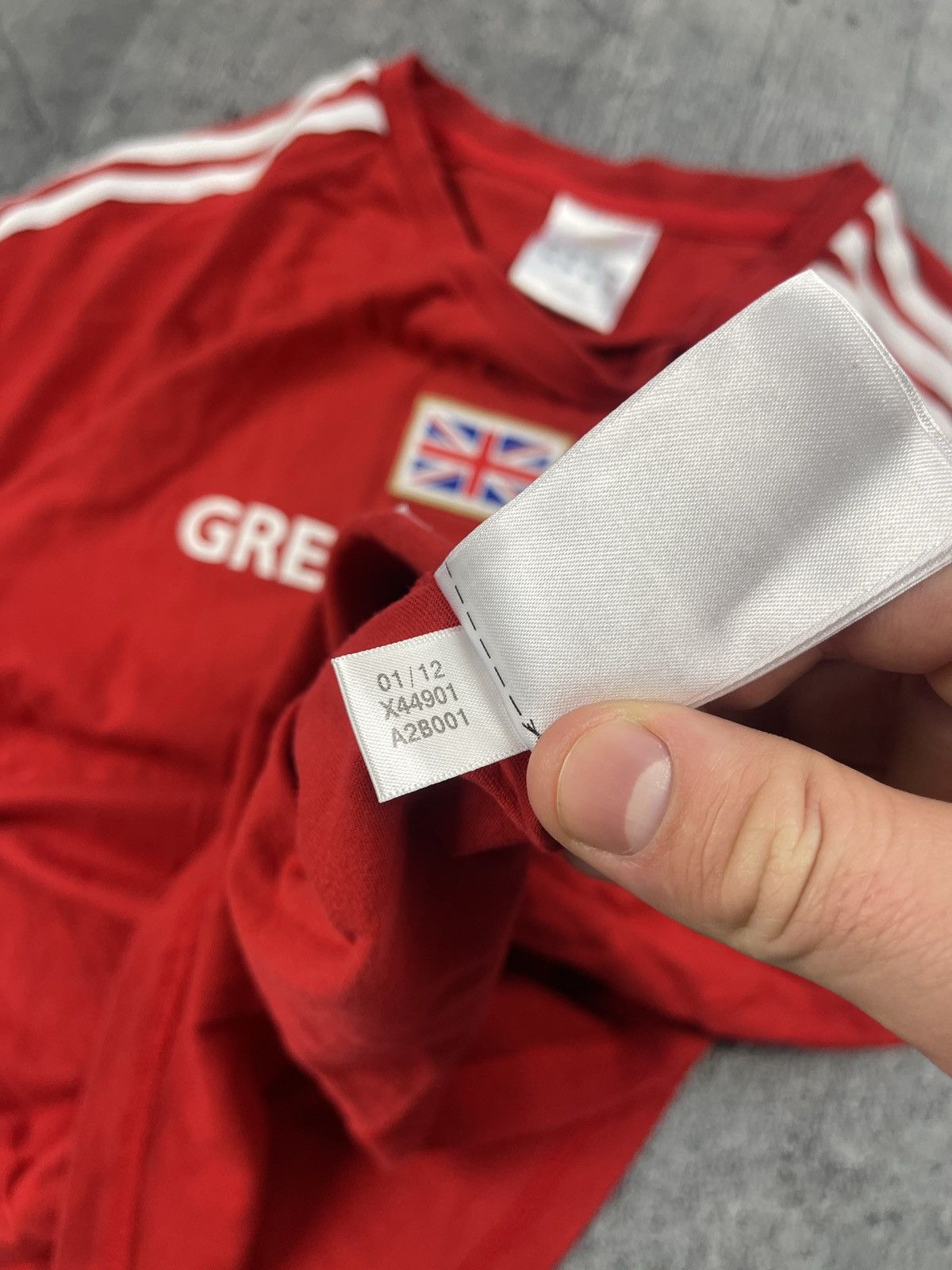 Adidas × Vintage Adidas 2012 Olympics Great Britain Team GB Jersey Size US L / EU 52-54 / 3 - 8 Thumbnail