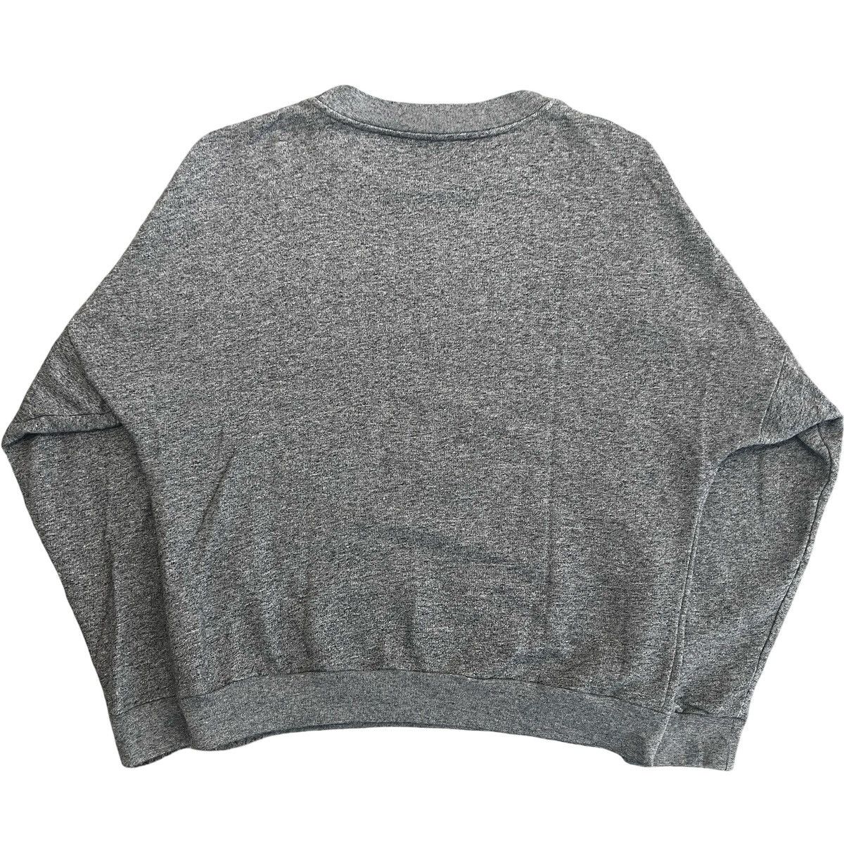 Gosha Rubchinskiy GOSHA RUBCHINSKIY "EUROPA?" EMBROIDERED SWEATSHIRT GREY Size US L / EU 52-54 / 3 - 6 Thumbnail