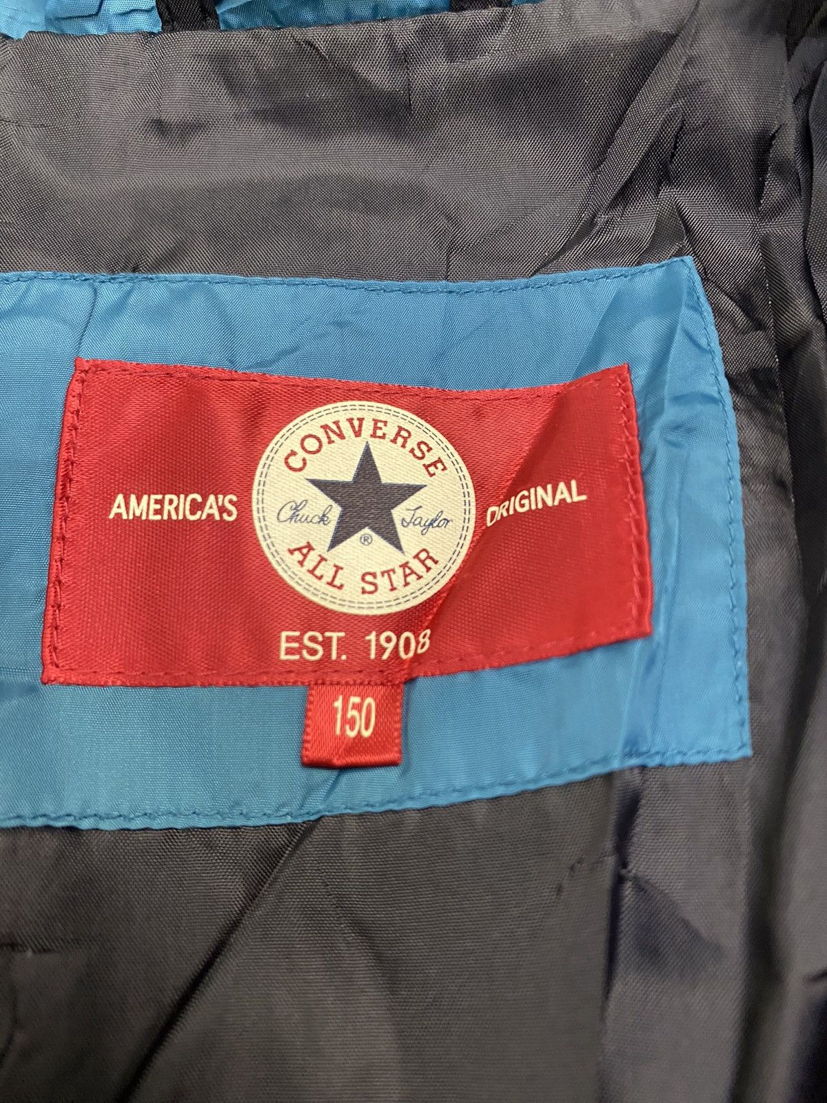 Converse × Vintage 💥RARE💥CONVERSE EMBROIDERY LOGO JACKET Size US M / EU 48-50 / 2 - 6 Thumbnail