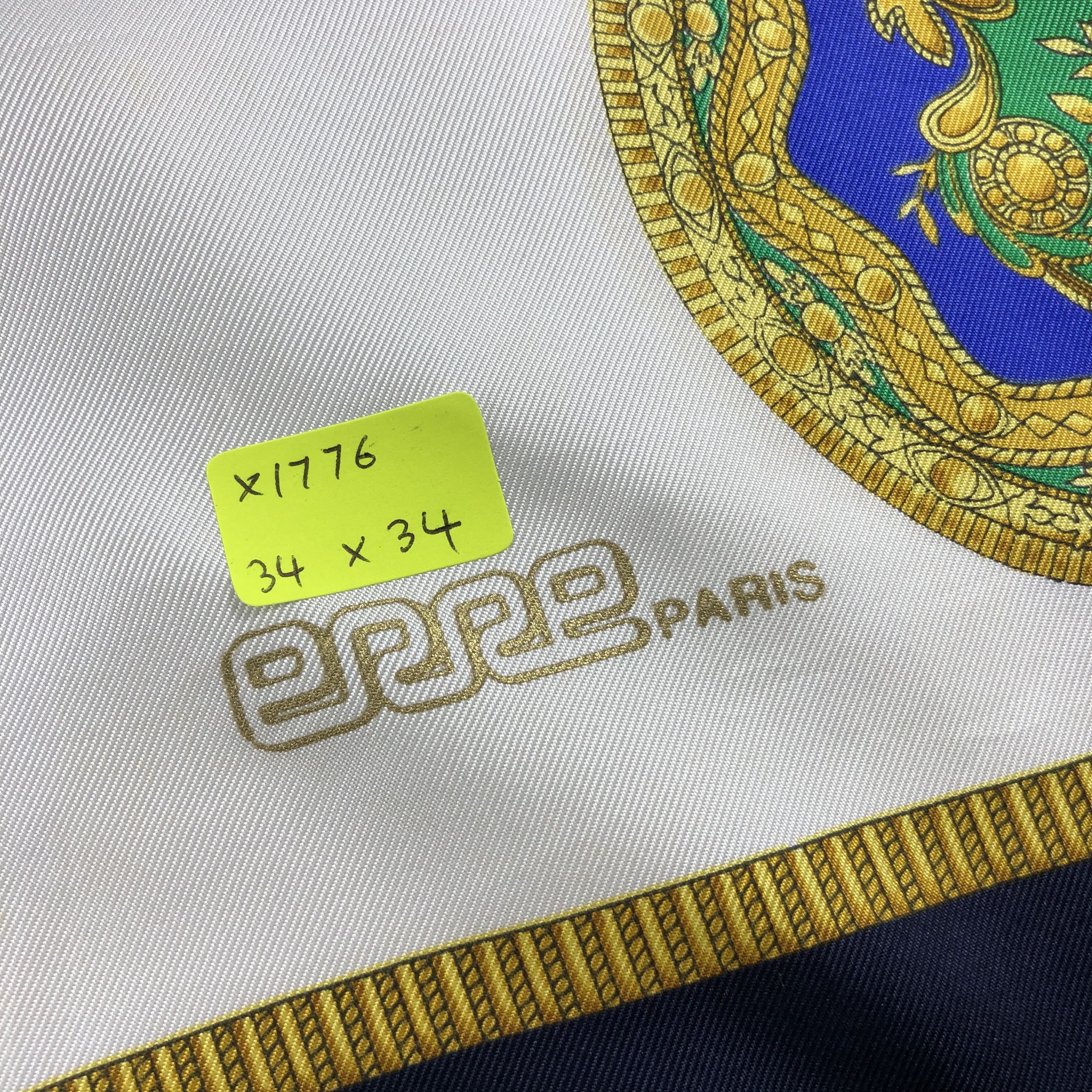 Vintage Vintage Silk Scarf Size ONE SIZE - 9 Thumbnail