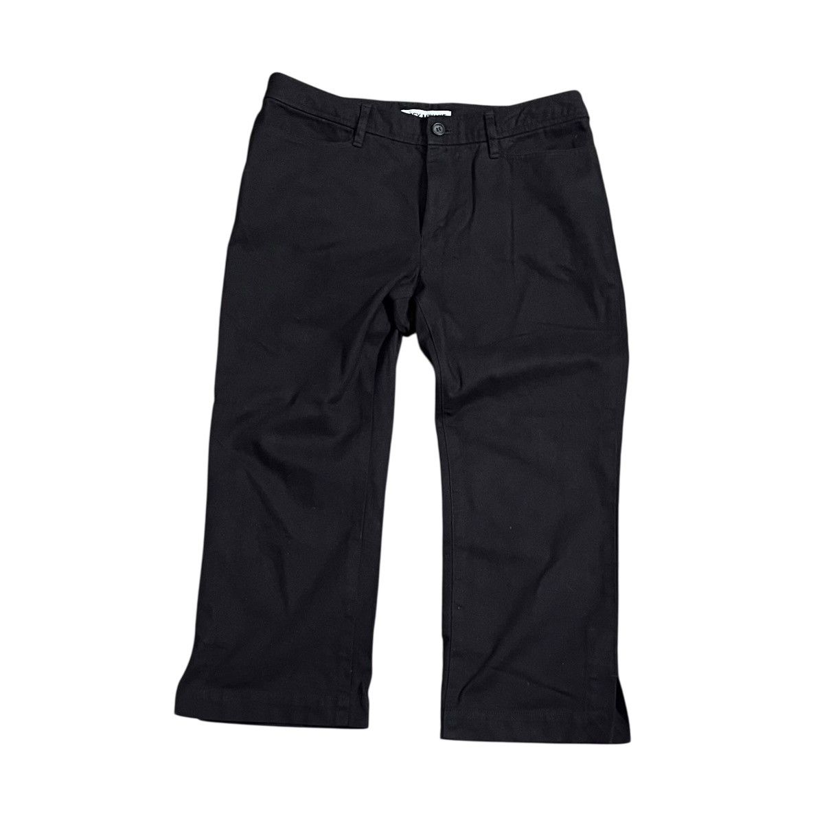 Issey Miyake Vintage issey miyake ankle straight black trousers Size US 29 - 1 Thumbnail
