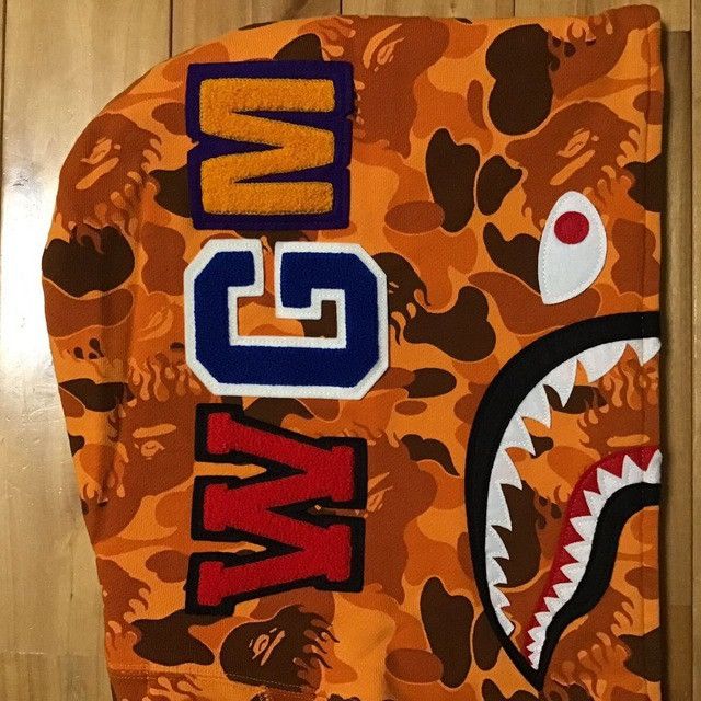 Bape × Nigo BAPE Fire camo shark full zip hoodie a bathing ape NIGO Size US L / EU 52-54 / 3 - 4 Thumbnail