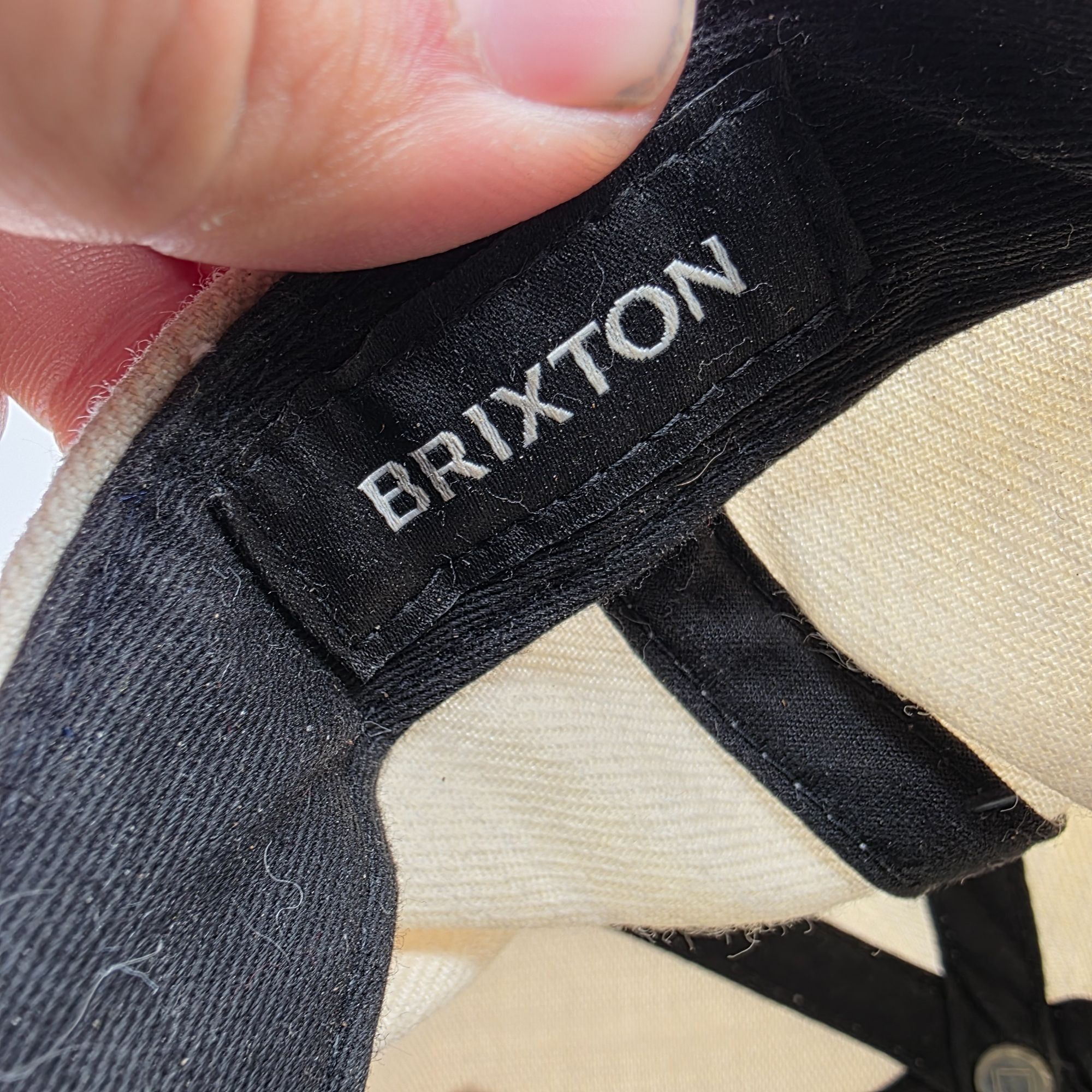 Brixton Brixton Oath III Snapback Hat Gray Yellow Adjustable Casual Size ONE SIZE - 6 Thumbnail