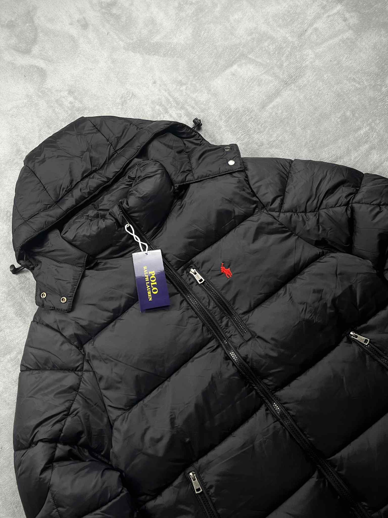 Polo Ralph Lauren Black Polo Ralph Lauren winter down jacket new size M Size US M / EU 48-50 / 2 - 4 Thumbnail