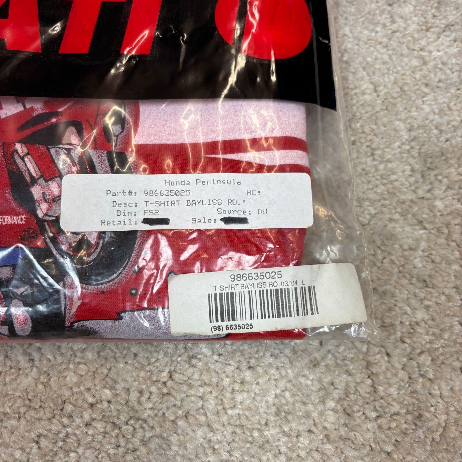Ducati × Vintage Deadstock VTG Ducati Corse Troy Bayliss Racing Shirt Large Size US L / EU 52-54 / 3 - 11 Thumbnail
