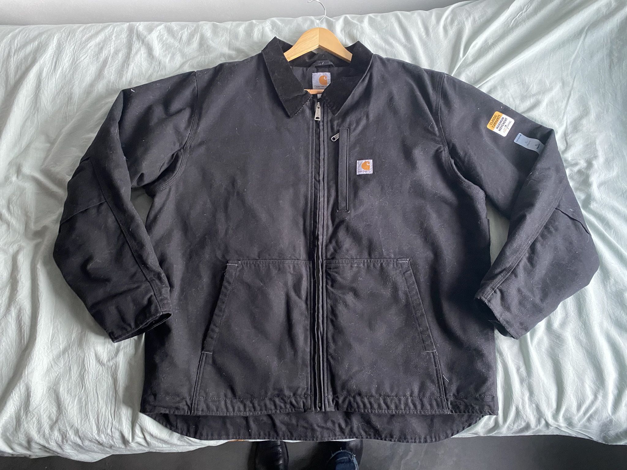 Carhartt Duck Jacket Black XL (Model 103370)