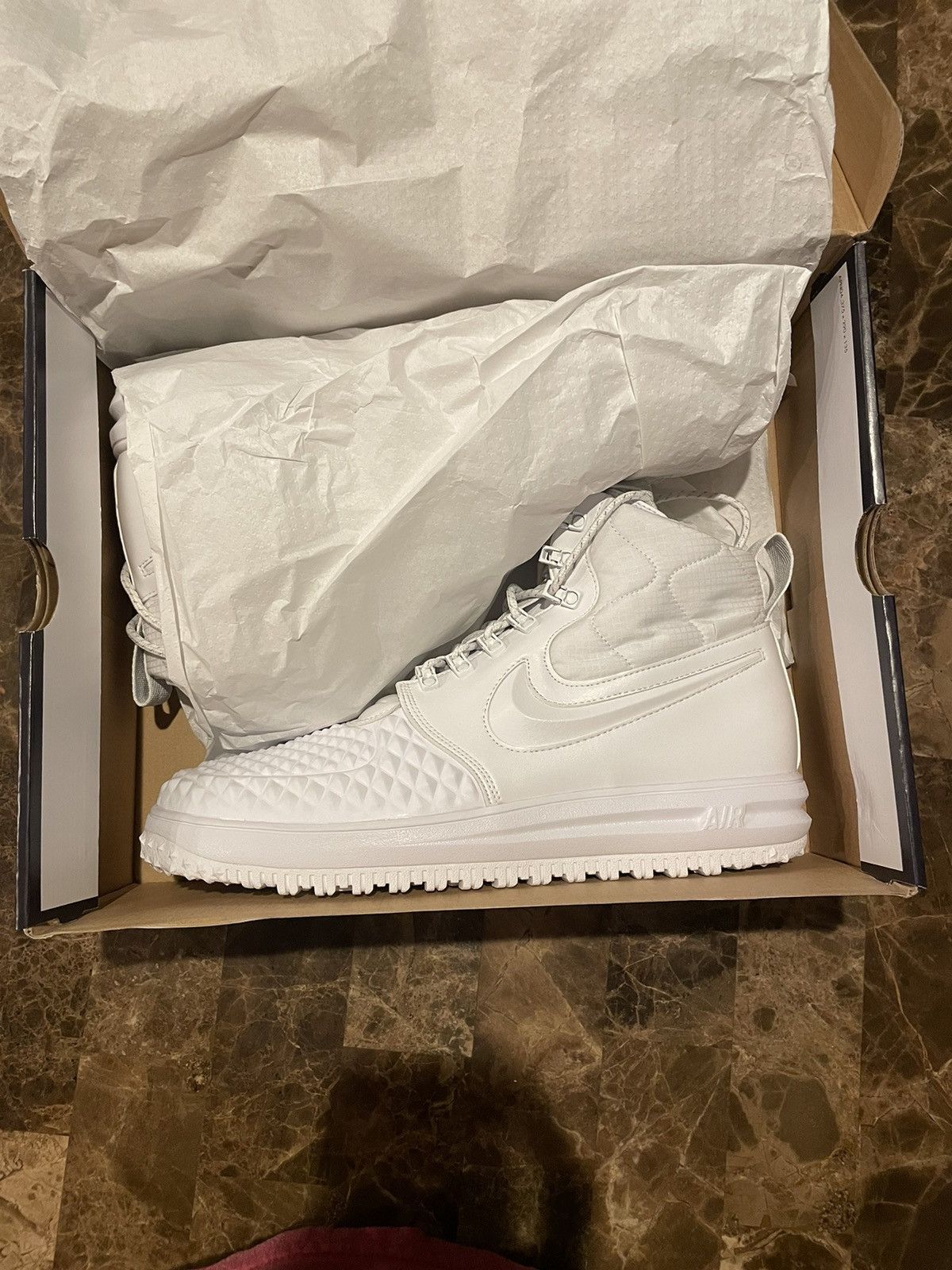 Nike NIKE Lunar Force 1 Winterized Duckboot Winter White Size US 14 / EU 47 - 8 Thumbnail