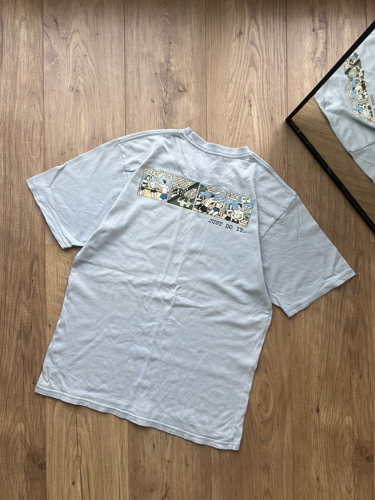 Nike 00’s NIKE COMICS VINTAGE RARE TEE HEY SKINNY Y2K Size US S / EU 44-46 / 1 - 1 Thumbnail