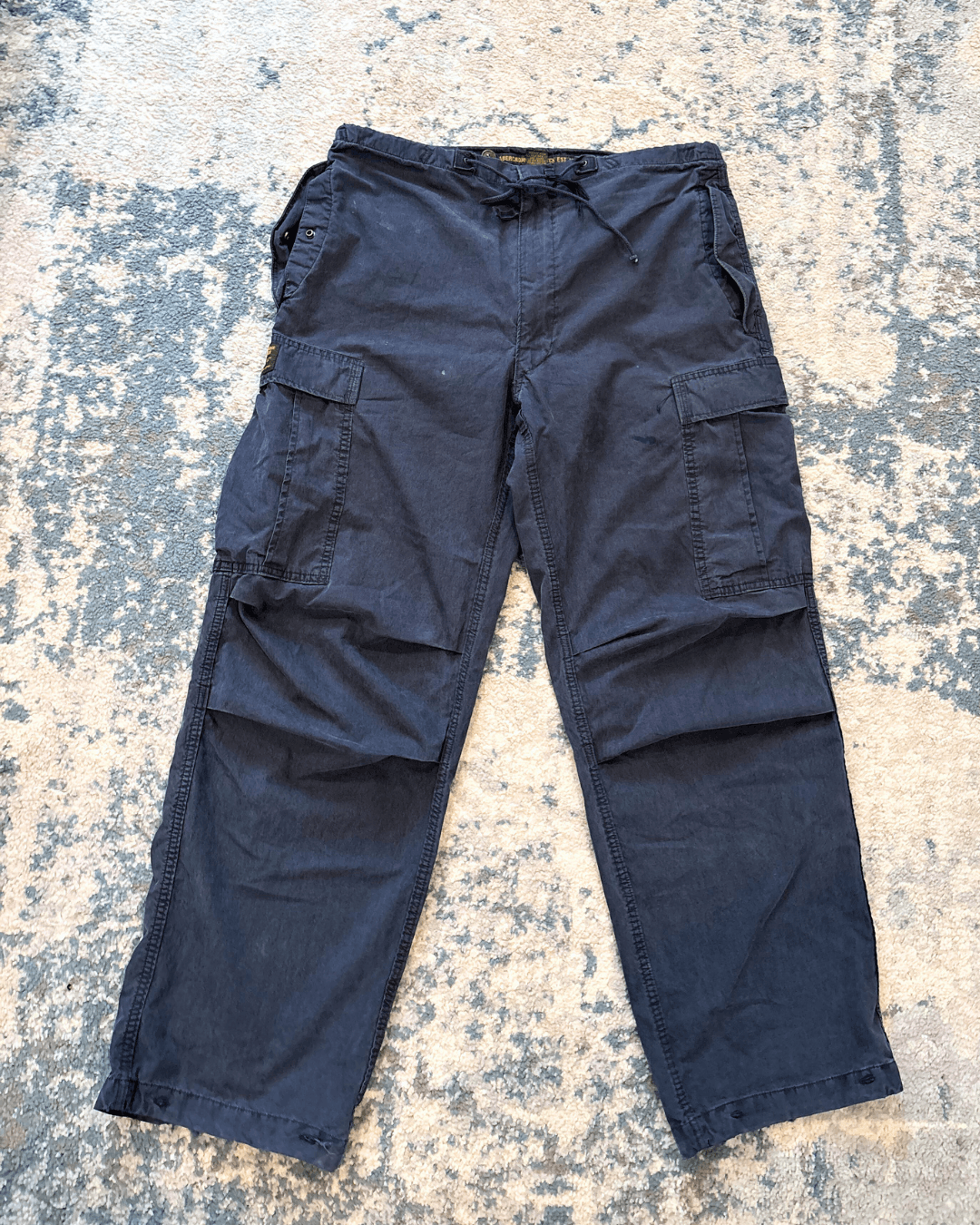 Supreme Blue Chocolate Chip Cargo Pants | Grailed