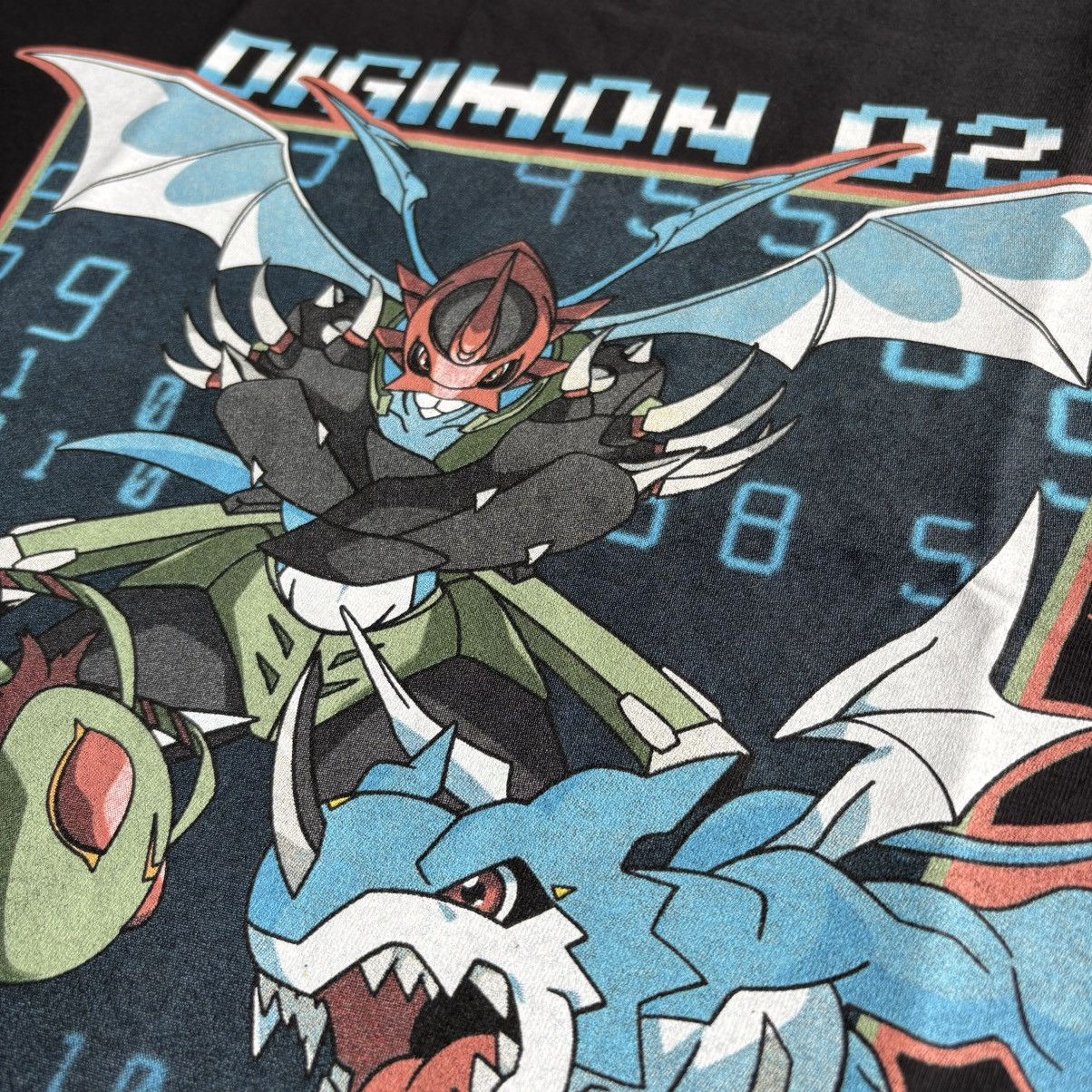 Anime Anime Shirt Digimon Adventure 02 Jogress Paildramon Size US L / EU 52-54 / 3 - 4 Thumbnail