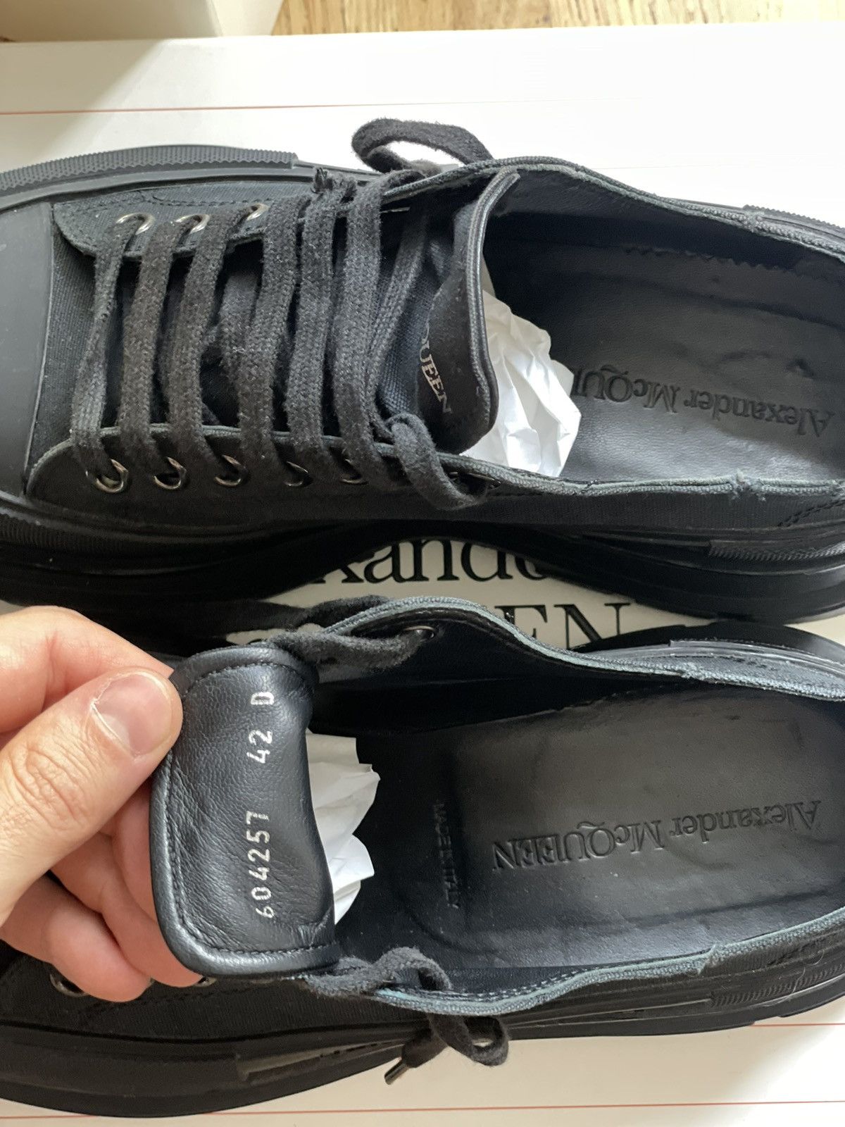 Alexander McQueen Tread Slick low top Size US 8.5 / EU 41-42 - 15 Thumbnail