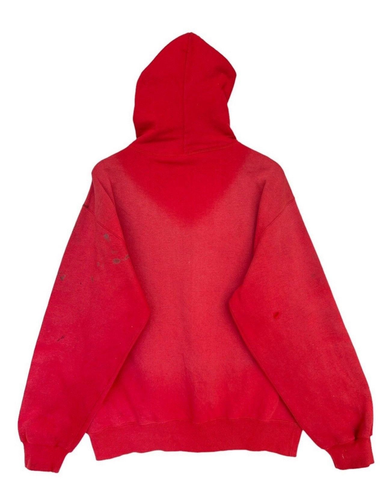 Russell Athletic Vintage 90s Russell Sun Faded Distressed Baggy Boxy Hoodie Size US L / EU 52-54 / 3 - 3 Thumbnail