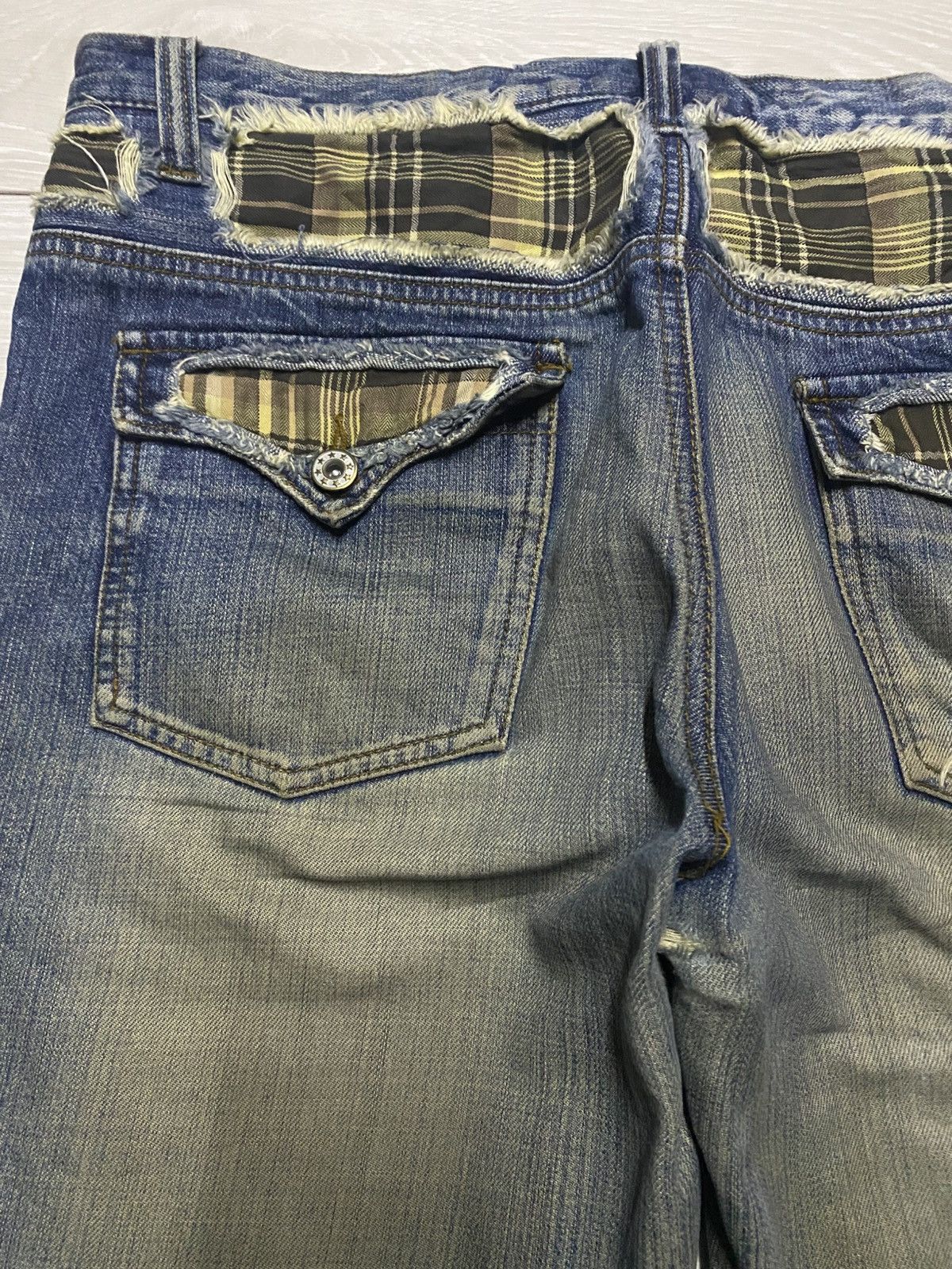 Japanese Brand Vintage Japanese Brand Beach Sound Distressed Baggy Jeans Size US 36 / EU 52 - 9 Thumbnail