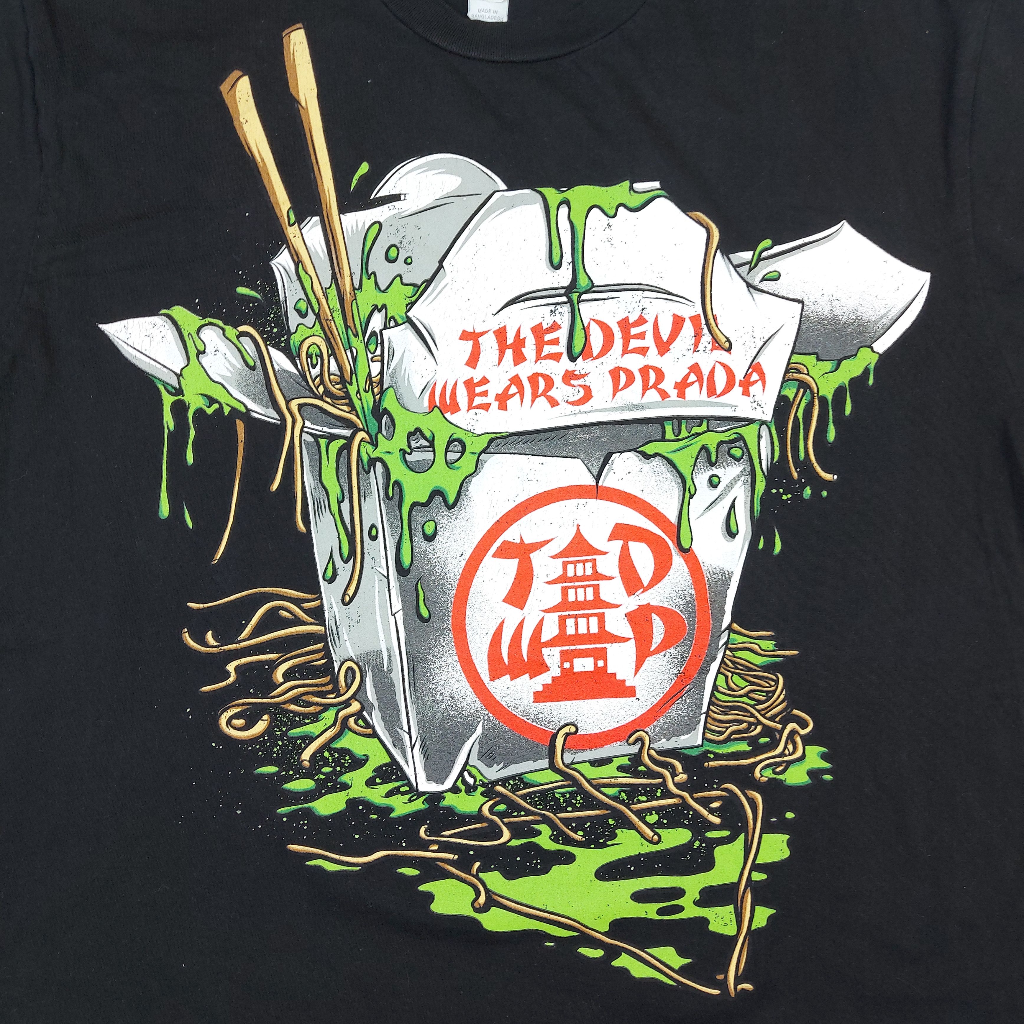 Band Tees VTG The Devil Wears Prada Band Chinese Takeout Noodle TEE Size US M / EU 48-50 / 2 - 2 Thumbnail