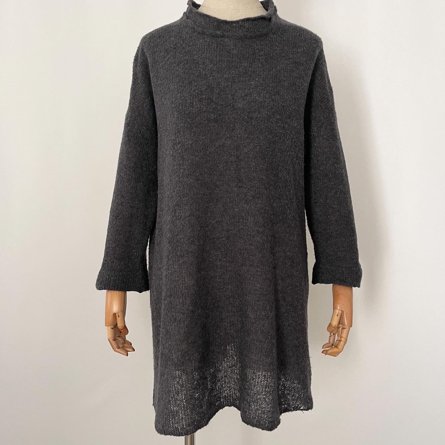 image of Oska Wool Dress Size S in Grey, Women's