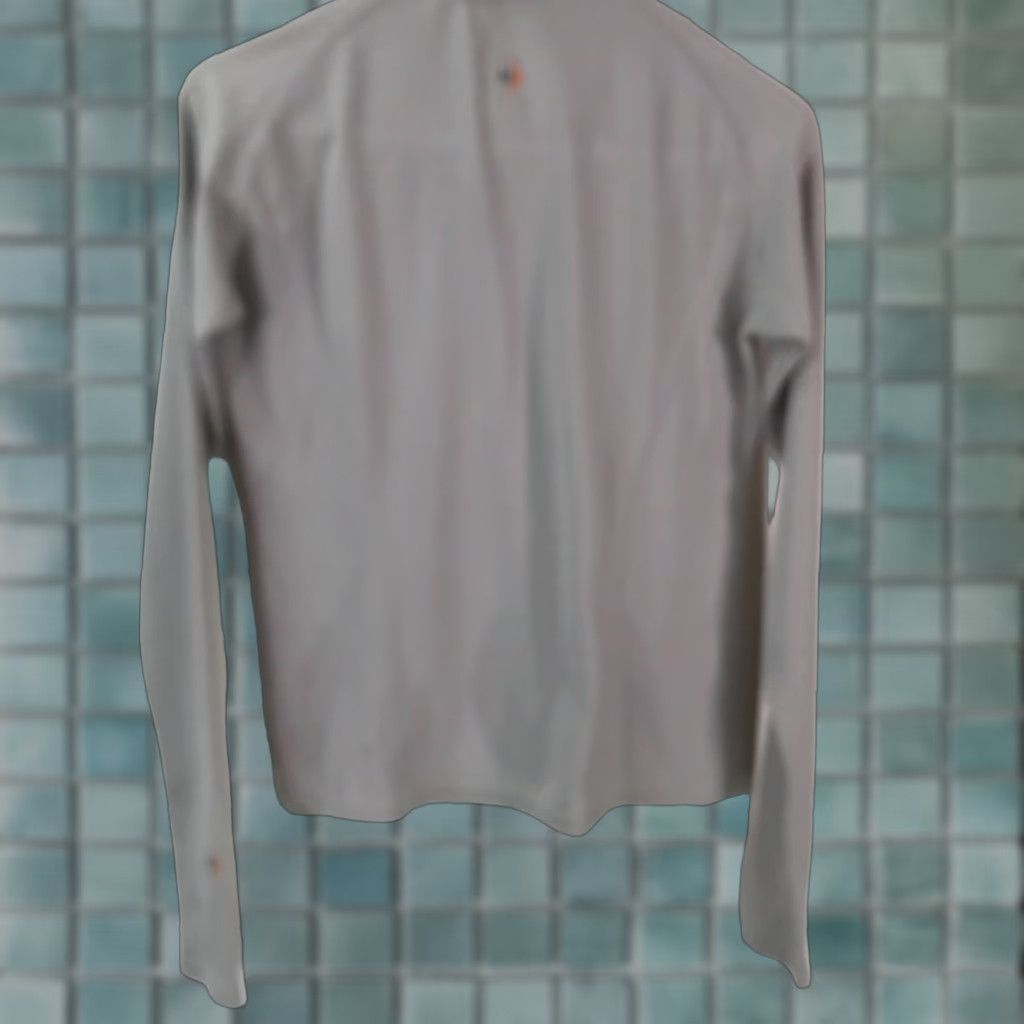 Vintage Moonstone Blouse Shirt Womens Mock Neck Long Sleeve Beige Top Size Small Size S / US 4 / IT 40 - 1 Thumbnail