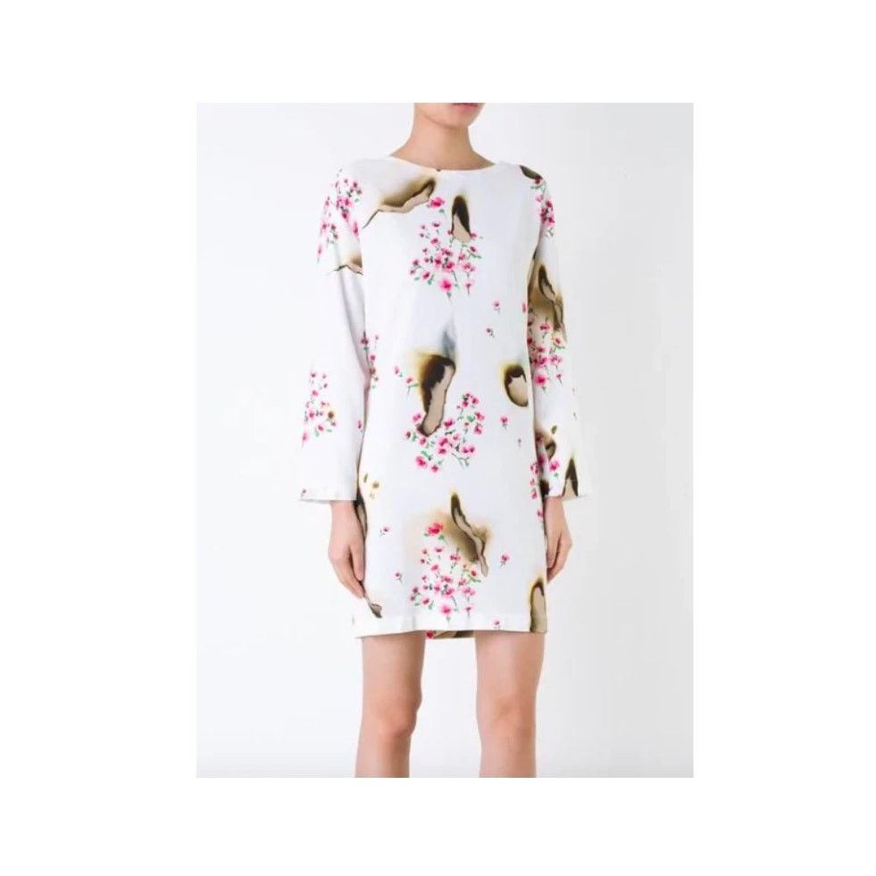 Moschino AW16 MOSCHINO COUTURE Jeremy Scott BURNT EFFECT RAYON DRESS Size S / US 4 / IT 40 - 7 Thumbnail