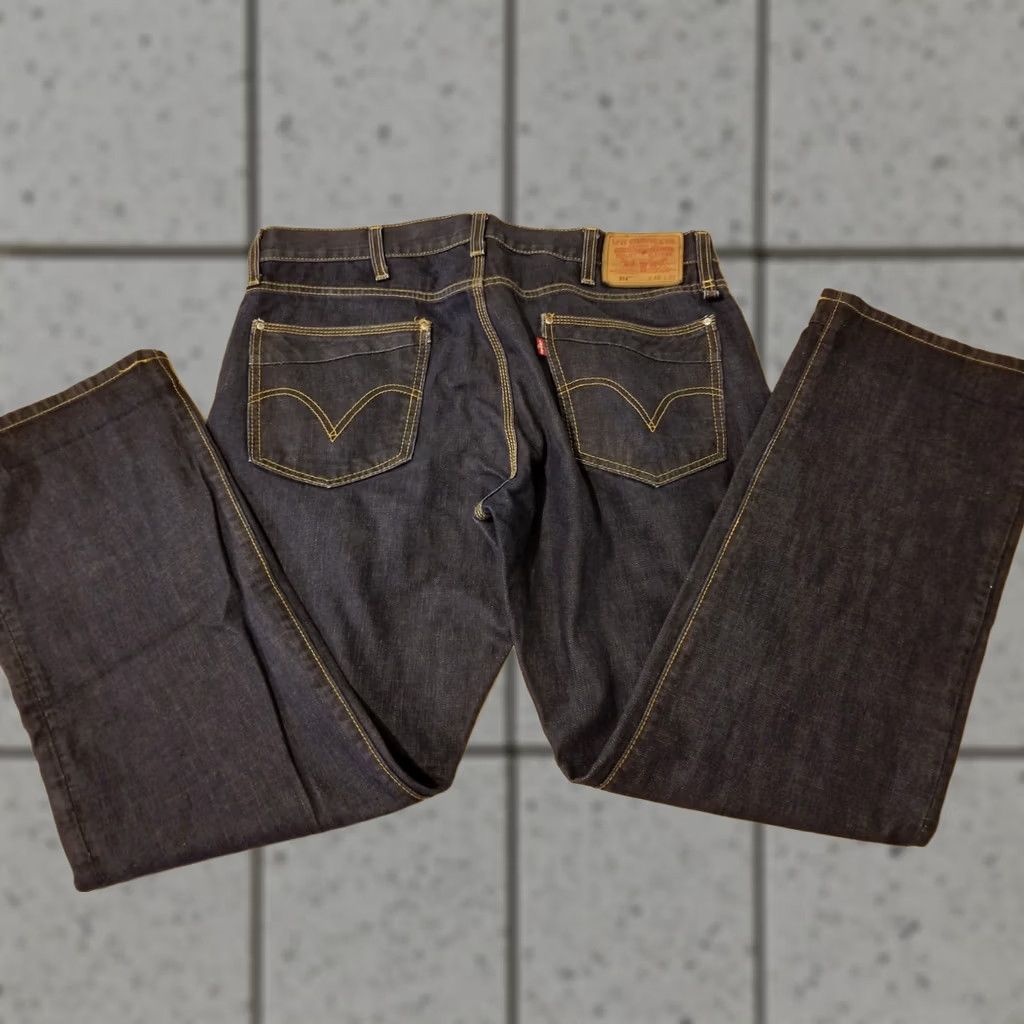 Levi's Mens Levis Jeans 40x32 Slim Straight Blue Denim Pants Size US 40 / EU 56 - 1 Thumbnail