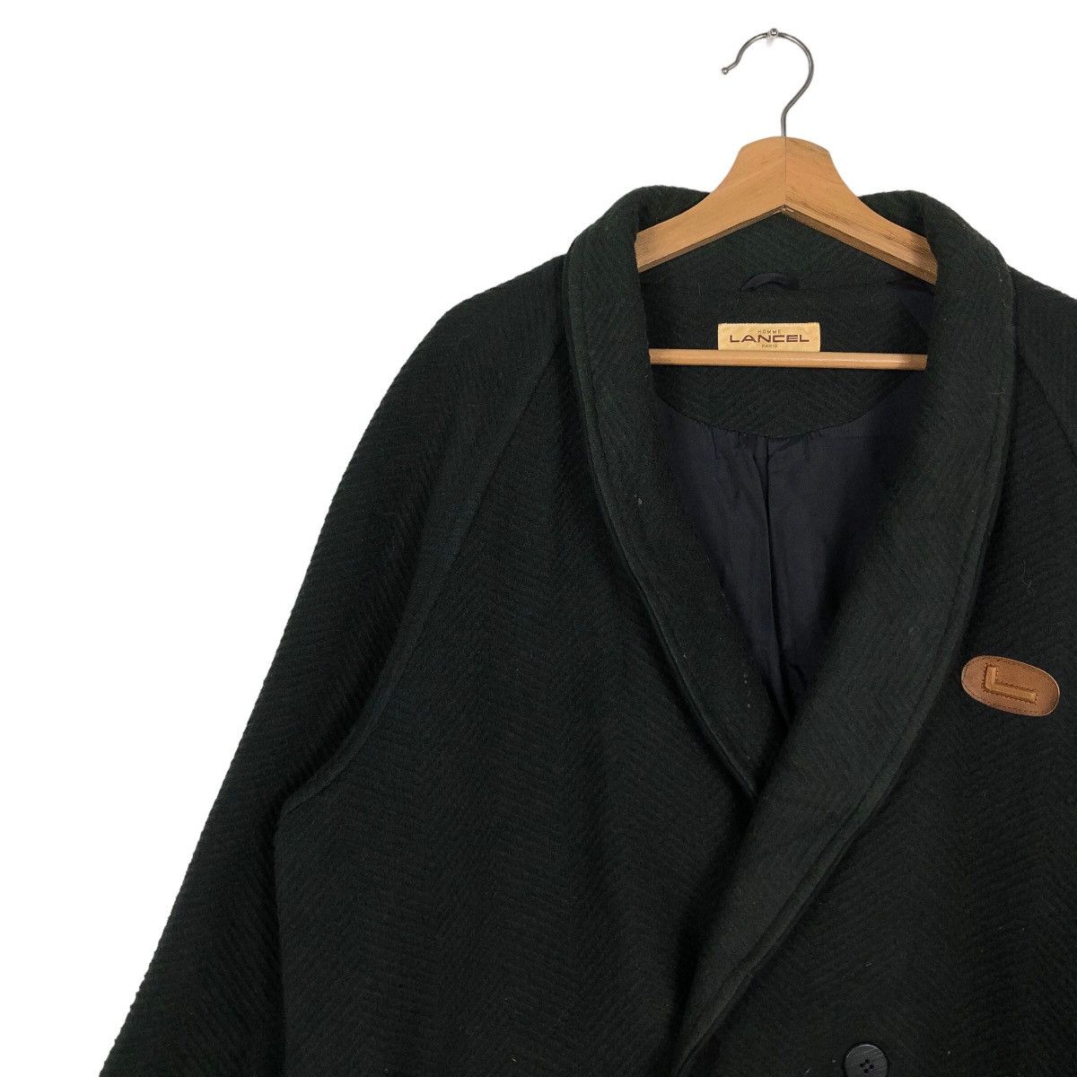 Designer 🔥90’s Homme Lance Paris Double Breast Wool Jacket Size US L / EU 52-54 / 3 - 6 Thumbnail