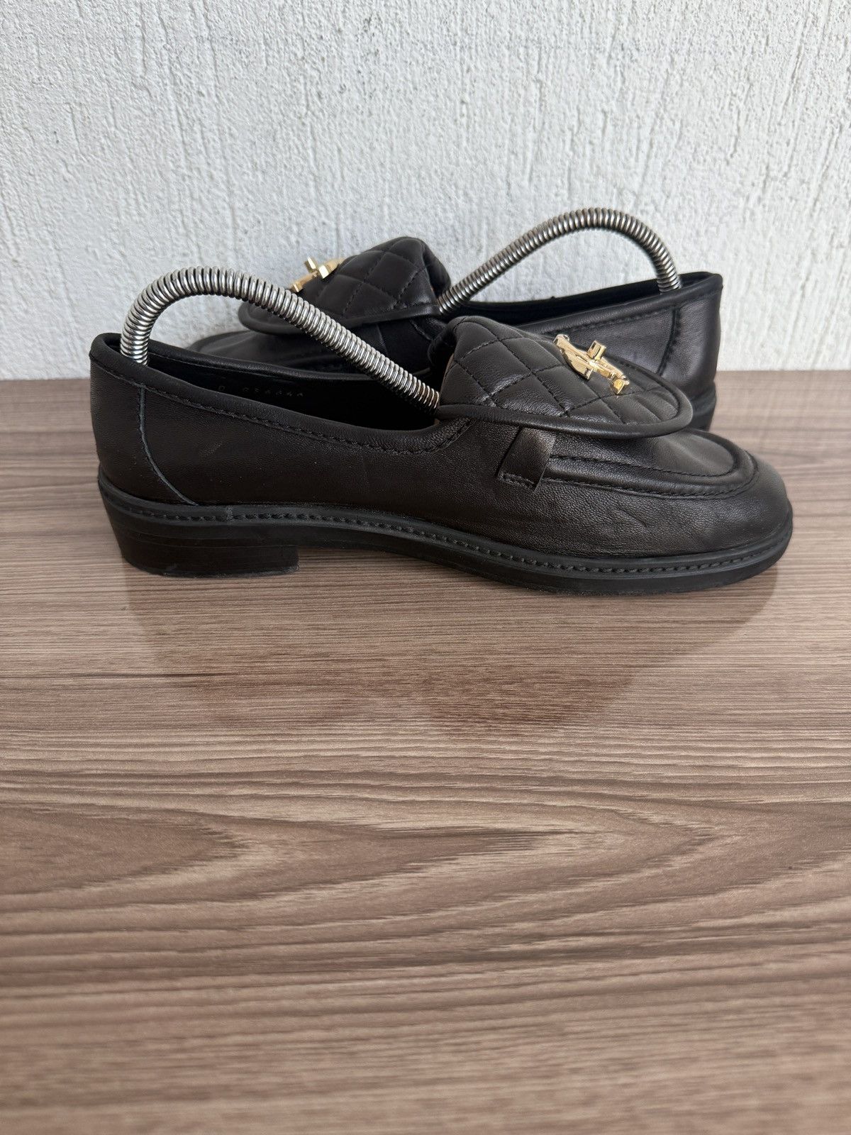 Chanel Quilted flap turnlock CC loafers Size US 9 / IT 39 - 11 Thumbnail