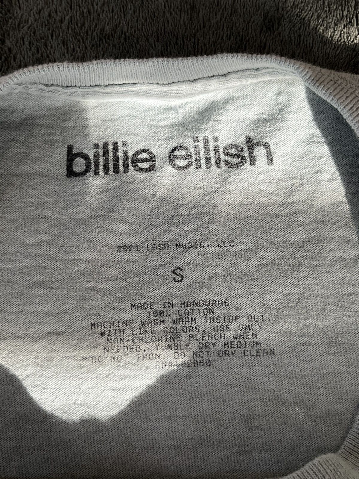 Rap Tees © 2021 Billie Eilish “Happier Than Ever” Graphic T-Shirt Size US S / EU 44-46 / 1 - 6 Thumbnail