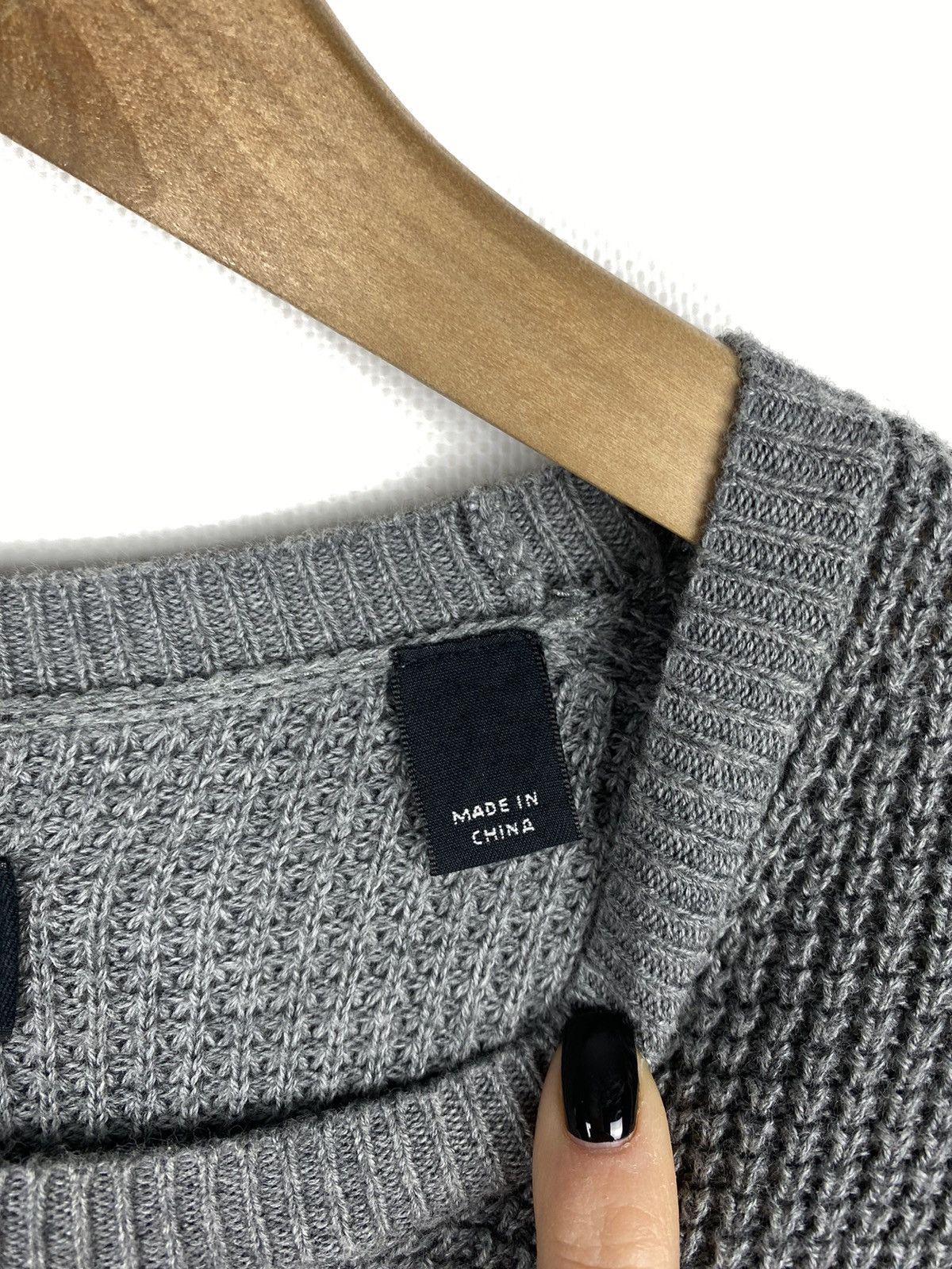 Allsaints × Japanese Brand Allsaints Rias Crew men’s knit sweater pullover size S Size US S / EU 44-46 / 1 - 10 Thumbnail