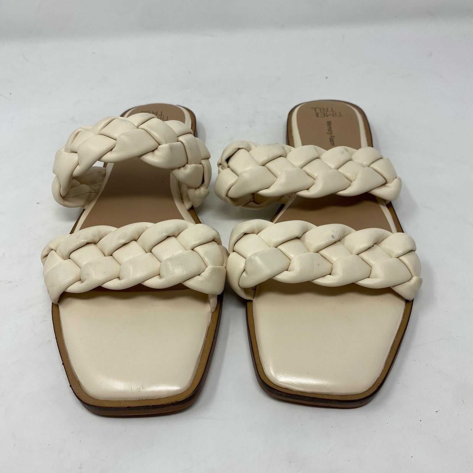 Other Time and Tru Braided Two Band Sandals Womens SIze 8 Size US 8 / IT 38 - 3 Thumbnail
