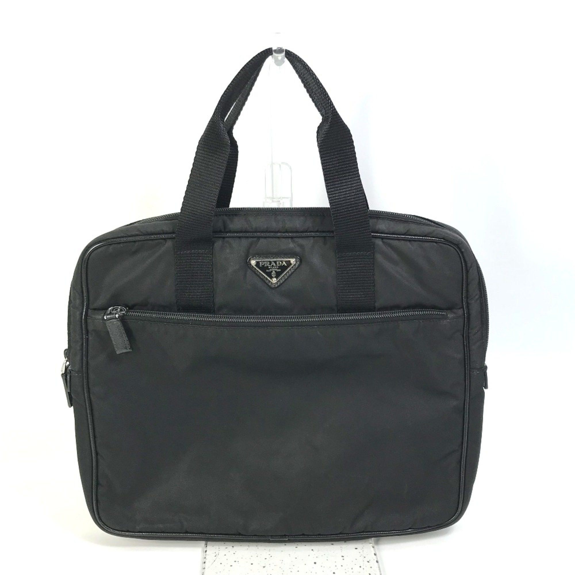 Prada PRADA Bag Hand Bag PC Back Computer Case Business bag Black Size ONE SIZE - 1 Thumbnail