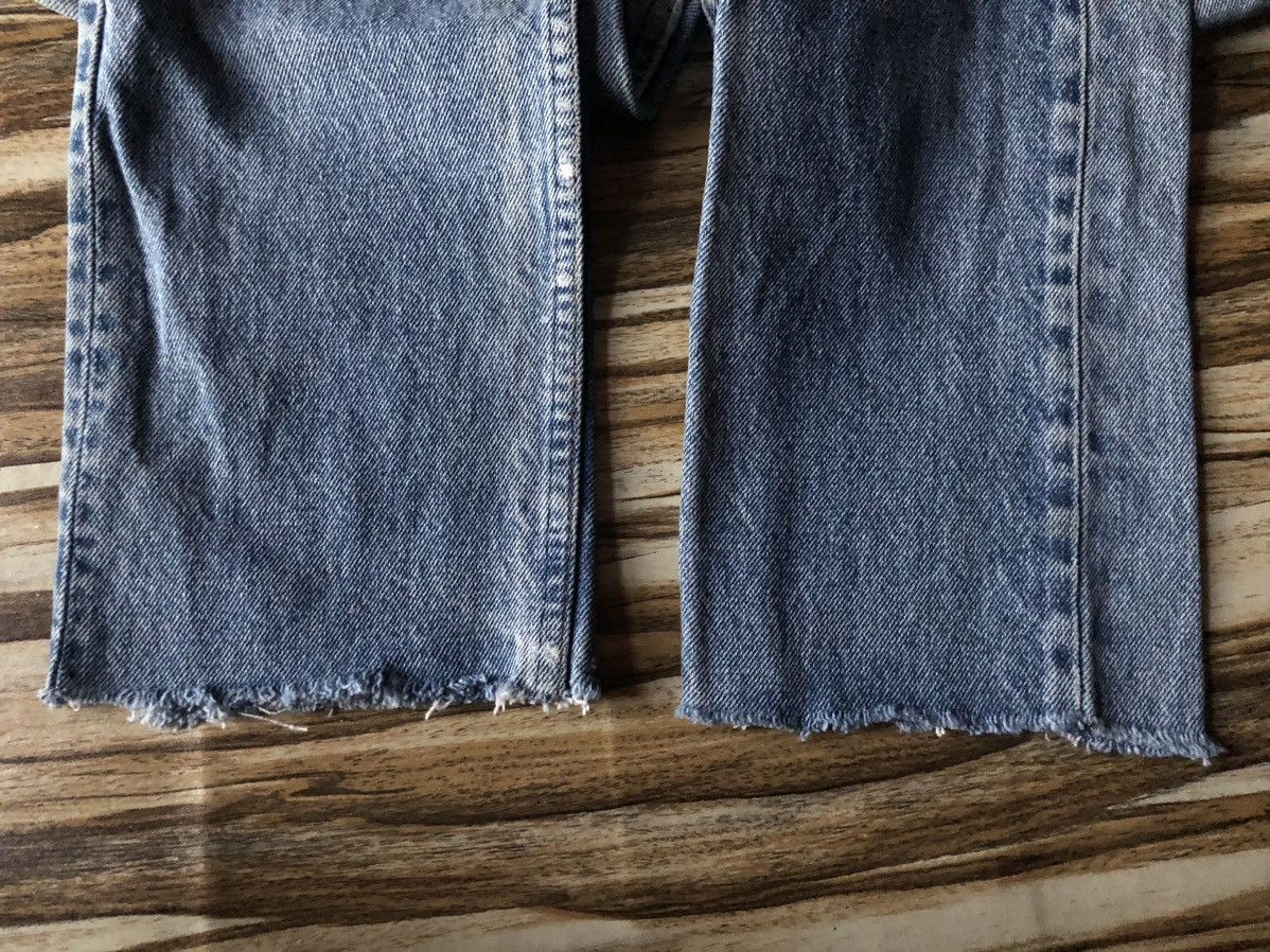 Levi's Vintage 80s Levis 505 USA Distressed Denim Size US 31 - 12 Thumbnail