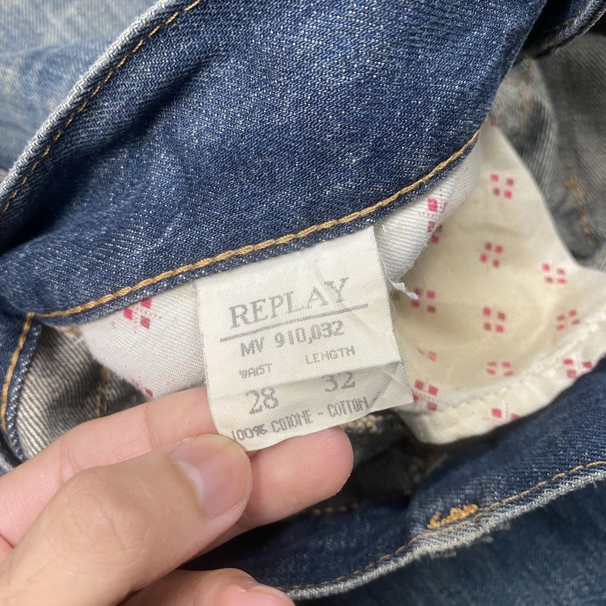 Replay × Vintage y2k Replay Distressed Rugged Wide Jeans Size US 31 - 9 Thumbnail