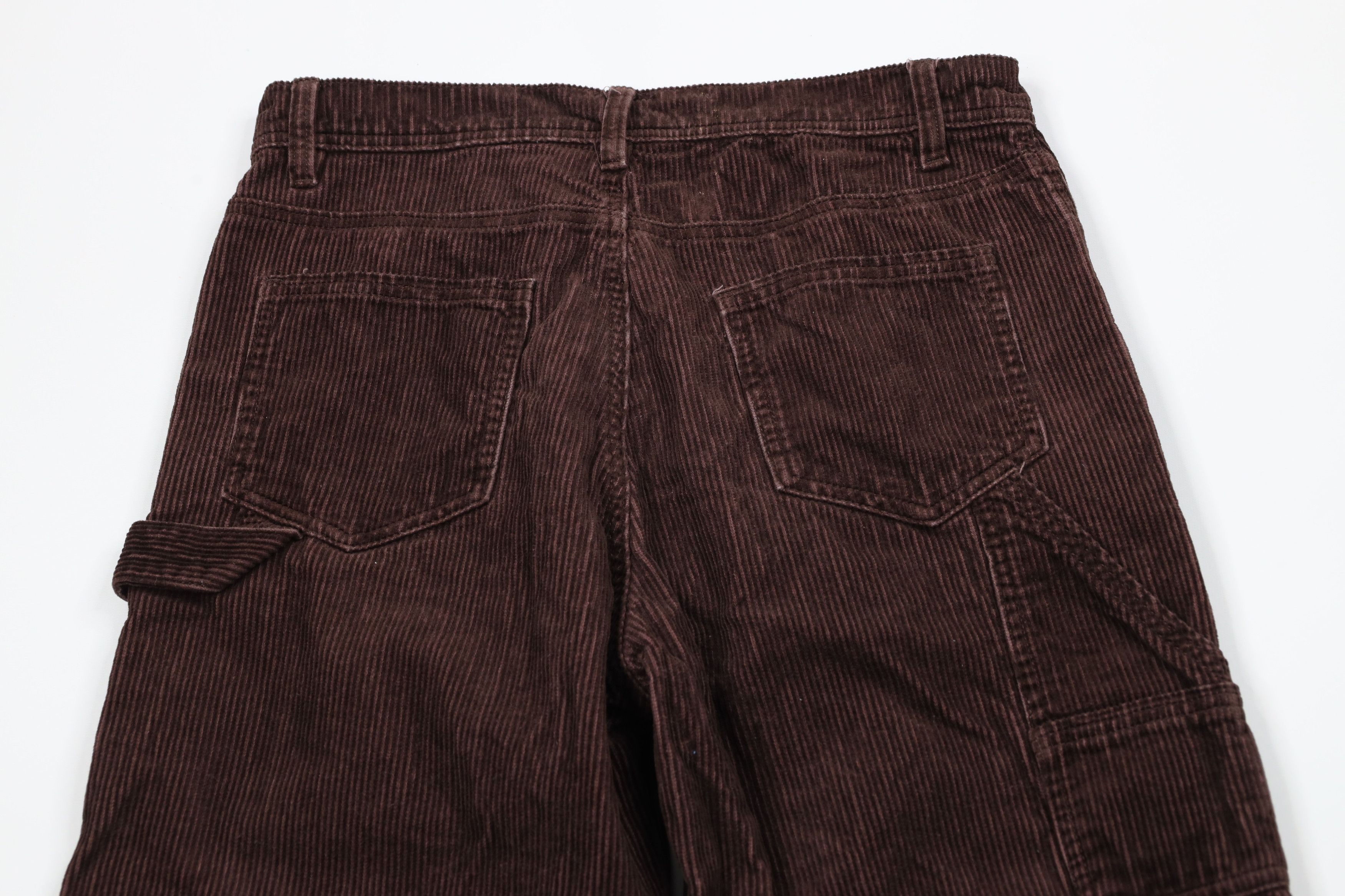 Vintage Vintage 90s Y2K Streetwear Wide Leg Knee Corduroy Pants Size US 30 / EU 46 - 7 Thumbnail