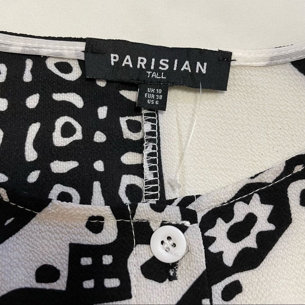 Other New Parisian Printed Midi Dress With Fringe Detail Size 6 T Size M / US 6-8 / IT 42-44 - 7 Thumbnail