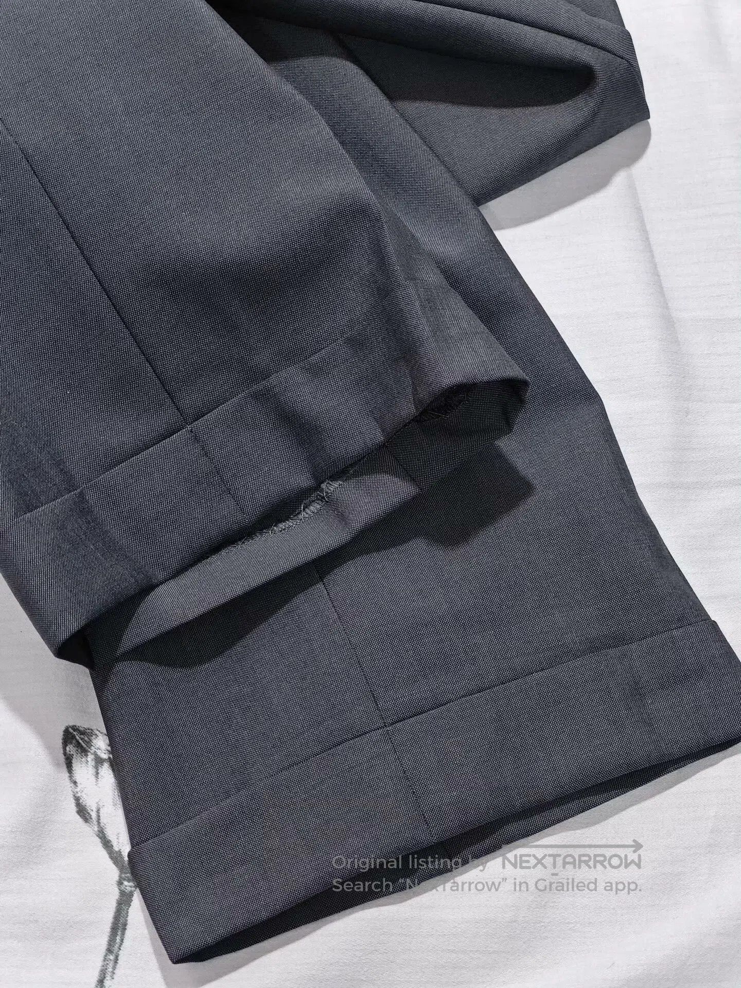 Holland & Sherry Custom Holland Sherry Wool Trousers. Size US 34 / EU 50 - 5 Thumbnail