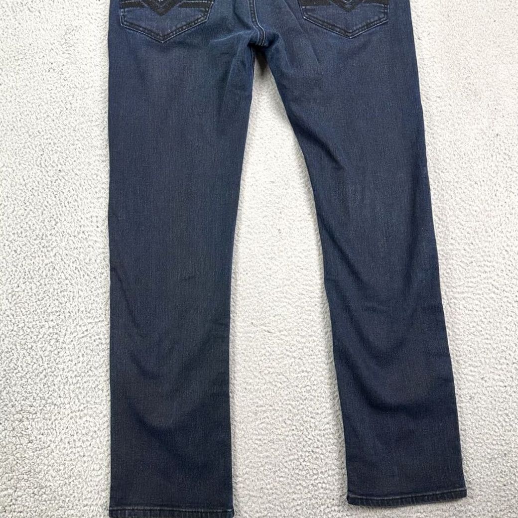 Buffalo David Bitton Buffalo David Bitton Evan-X Slim Straight Jeans Mens 32X32 Blue Dark Wash Denim Size US 32 / EU 48 - 6 Thumbnail