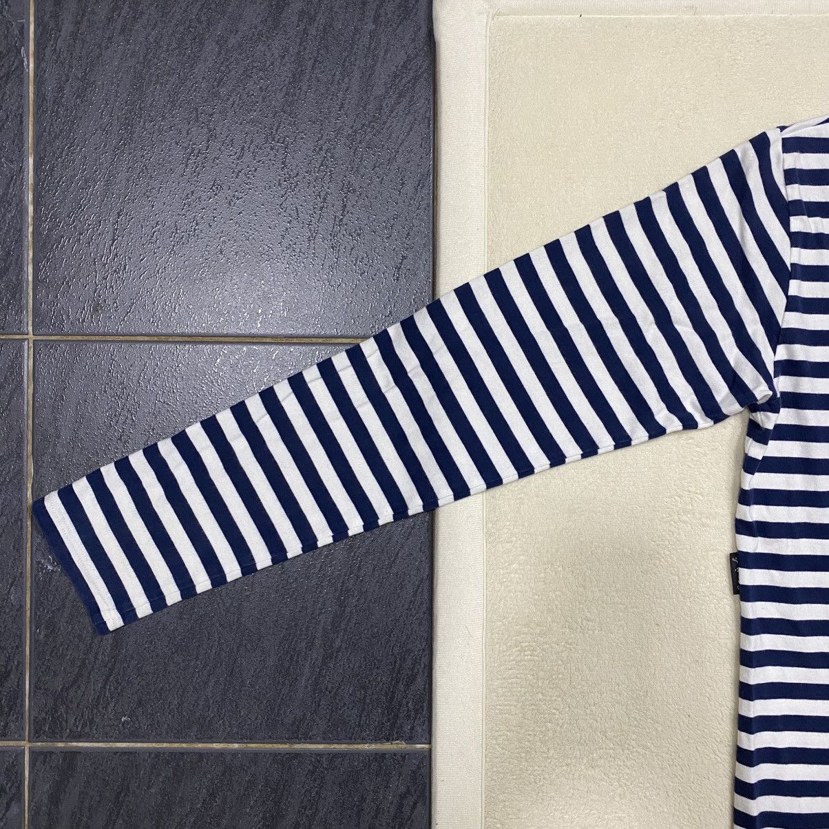 Designer × agnes b. AGNES. B Striped Long Sleeve T-shirt Size S / US 4 / IT 40 - 8 Thumbnail