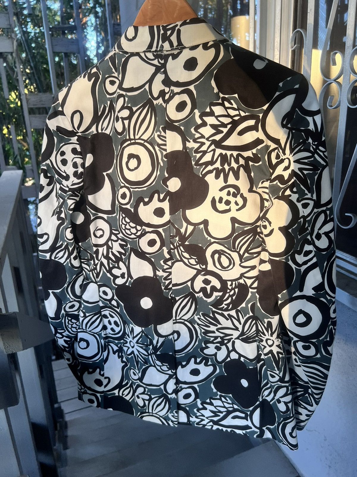 Marni Marni Flower Blazer Size 48R - 3 Thumbnail