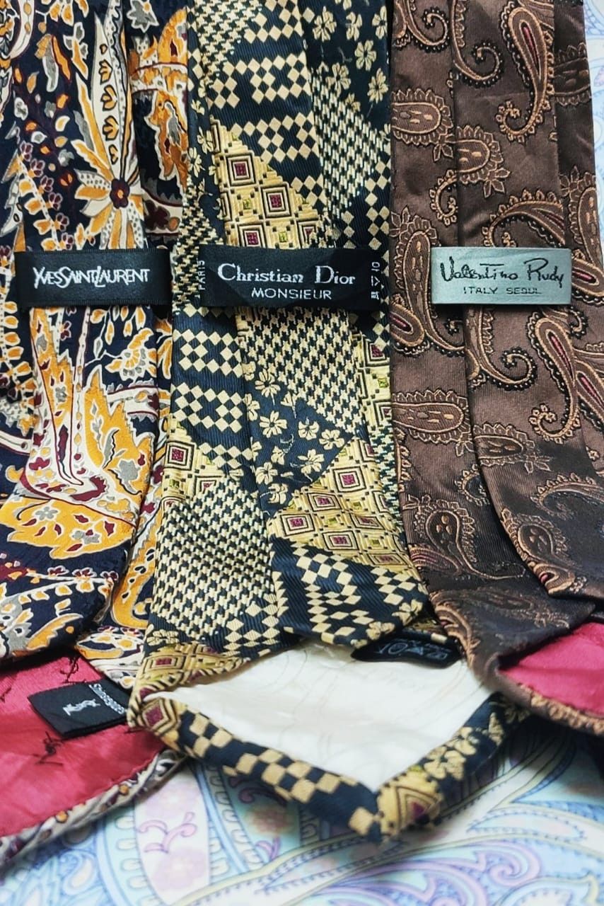 Gucci Luxury Designer Silk Tie Bundle Size ONE SIZE - 4 Thumbnail