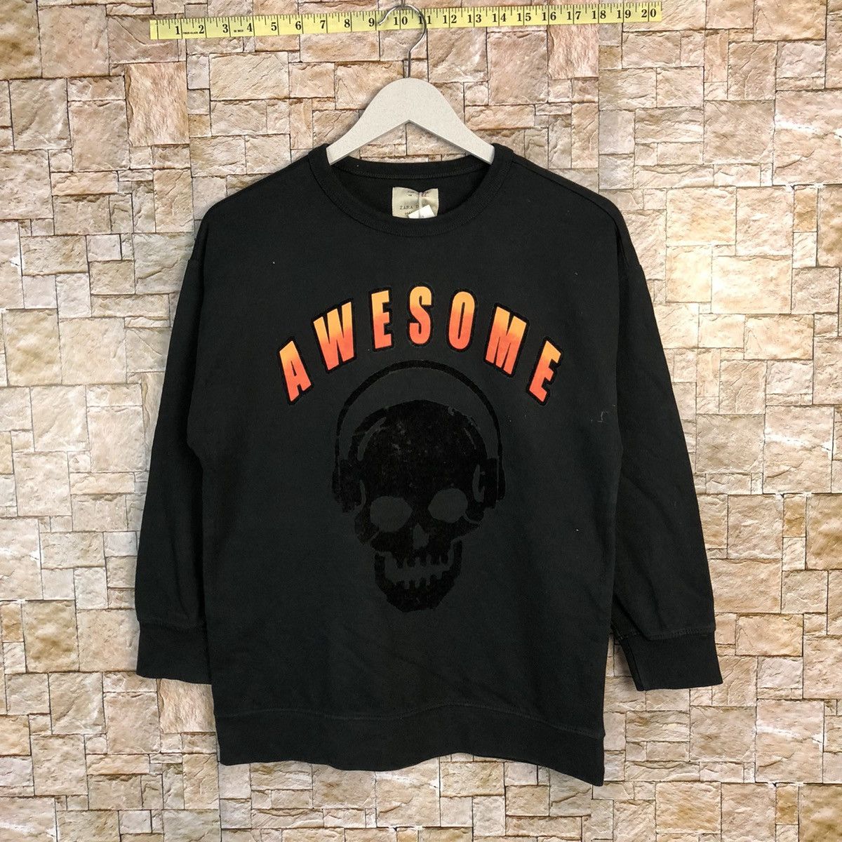 Other Zara Boys Skulls Sweatshirt #A231 Size US S / EU 44-46 / 1 - 1 Thumbnail