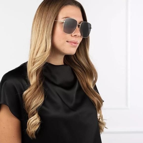 Gucci New Authentic GUCCI GG1031S-001 59 Sunglass Woman Metal Gold Size ONE SIZE - 1 Thumbnail